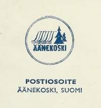 Äänekoski Oy 1954 - firmalomake