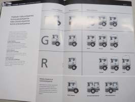 Scania ohjaamomallisto -myyntiesite / sales brochure