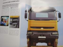 Renault Kerax -myyntiesite / sales brochure
