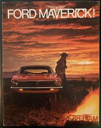 Ford Maverick -myyntiesite 1969