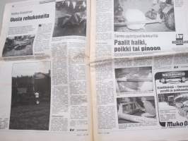 Koneviesti 1991 nr 1 - Tanskalainen puimuri, Neuvostokentän ja maatalouden ongelmat, Claas Commandor - Sylinteripuimuri, Leikkuupuimurit, ym.