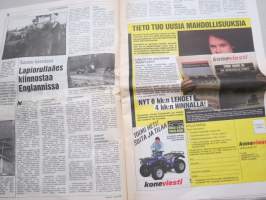Koneviesti 1991 nr 6 - Massey-Fergusonin uutuudet, Kongskilde Vibromaster SGC - Tanskalainen äes, Konekentän laidalta - Konkurssien tausta, ym.