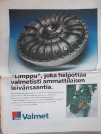 Koneviesti 1996 nr 15 - Rakennekehityksen toiveet ja todellisuus, Hakki Pilke 2X -klapikone - Ketjukatkonta ja tuplahalkaisu, Kokemuksia kultivoinnista, ym.