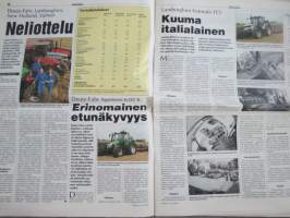 Koneviesti 1997 nr 4 - &quot;Helpot&quot; investoinnit jatkuvat, Tosi miehen iso Linkku, Traktorin veroinen raivaus-jyrsin, Kirovits-traktorissa on voimaa ja rautaa, ym.