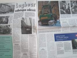 Koneviesti 1998 nr 11 - Koneiden käyttöikää järkevä jatkaa, Brnon Techagro - Vain järeää kalustoa, Motokovista Zetorin uusi isäntä, Lumiaura apurungolla, ym.