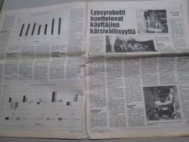 Koneviesti 1994 nr 20 - Näyttelyvuosi alkaa, Viljanviljelyn mahdollisuudet Eu:ssa, Lypsyrobotit koettelevat käyttäjien kärsivällisyyttä, Karjatalous, ym.ym.