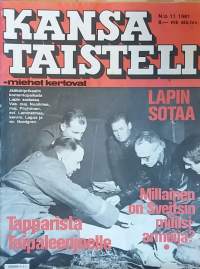 Kansa taisteli - miehet kertovat. N:o 11 1981 (Suomen sodat, toinen maailmansota, lehti)