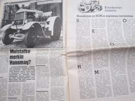 Koneviesti 1988 nr 9 - Korpivaellus päättyi,Traktori tarpeita vastaavaksi tehdasasenteisin varustein,Muistatko merkin Hanomag?, Hankkijan ja SOK:n sopimus ravistelee
