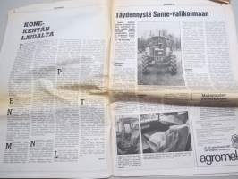 Koneviesti 1986 nr 22 - Alimmaisena isännän käsi, Täydennystä Same-valikoimaan, Kylvösyyttä vastaava muokkaus - Jyrsinkylvö ja uudet äkeet, Perävaunu Puolasta, ym.