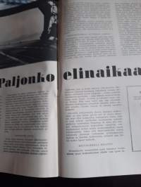 Kauneus ja terveys 3/1959 TUNNEPERÄISET SYYT KESKENMENOISSA, PALJONKO ELINAIKAA?
