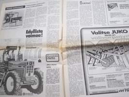 Koneviesti 1981 nr 4 - Pakkasakku OY:n kannanotto traktoriakkujen testin  johdosta,Epävarmat laskentaperusteet,Kirjeitä toimitukselle,Tanskan konetehtaiden toive,ym.