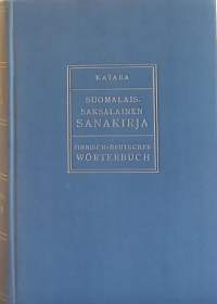 Suomalais-saksalainen sanakirja.  Finnisch-deutsches Wörterbuch. (Kielet, kielitiede)