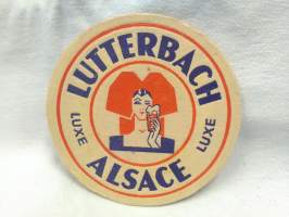 Lutterbach Alsace lasinalunen, tuopinalunen