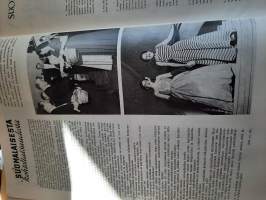 Eeva 1949 elokuu, Kannessa Fabienne Pariisin kaunein mannekiini, Savonlinnan pukuesittely, syysmuotia