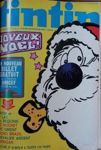 Tintin no 113. L´Hebdomadaire des Super-Jeunes De 7 A 77 Ans. Parait cinq fois par an 15 mai 1974. (Lehtien vuosikerta)