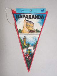 Haparanda (Haaparanta) -matkailuviiri / paikkakuntaviiri / souvenier pennant