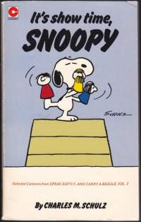 It´s Show Time, Snoopy 1982. Numero 55. Tenavat sarjakuvia englanniksi.