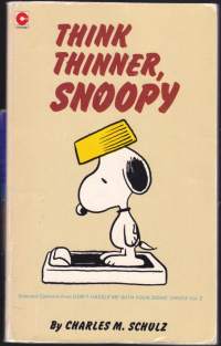 Think Thinner, Snoopy 1981. N:o 58. Tenavat sarjakuvia englanniksi.