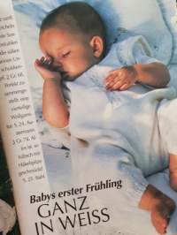 Special burda baby 4/95 -erikoisnumero neuleita vauvoille &amp; pikkulapsille