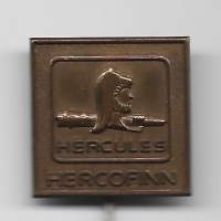 Hercules Hercofinn   - lukkoneulamerkki  rintamerkki