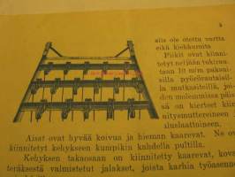Laidun- ja metsä karhi Riiviö 1932 -myyntiesite