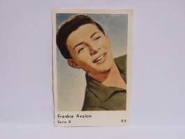 Jenkki filmitähti serie x n:o 83 - Frankie Avalon