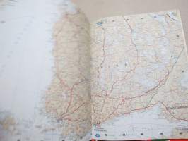 Gulf Europa I-III road maps -tiekartat