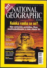National Geographic Suomi 2001 N:o 9. Miten iän voi selvittää?; Afrikan suuret kansallispuistot; Hautojen kätketyt aarteet.  Katso muut aiheet/sisältö kuvasta.
