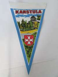 Karstula -matkailuviiri, pikkukoko / souvenier pennant