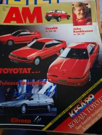 Automies 2/1989 Suzukit, Juha Kankkunen, Toyotat, Citroen