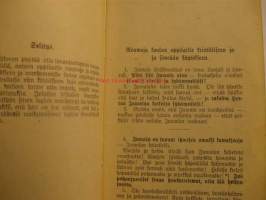 Pöytyän Kaulanperän ylemmän kansakoulun oppilaskirja Toivo Savimäki v.1915-1917