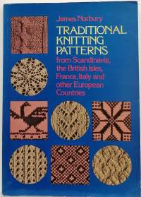 Traditional knitting patterns from Scandinavia, the British Isles, France, Italy and other European countries. (Käsityöt)