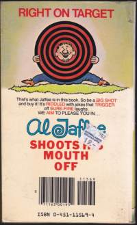 Al Jaffee - Shoots His Mouth Off, 1982. And other near misses in the world of humor. Amerikkalaista 80-luvun kuvahuumoria parhaimmillaan - tai pahimmillaan