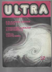 Ultra tietoa tuntemattomasta 1978 nr 5 / kolmannen asteen yhteys, viimeisten aikojen kynnyksellä, ufoja Liettuassa