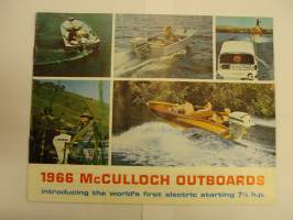 McCulloch 1966 perämoottori -myyntiesite