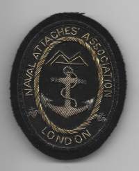 The Naval Attachés’ Association (NAA) London  - hihamerkki