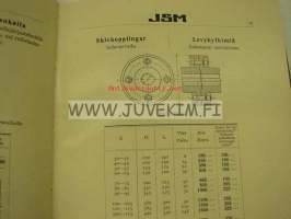 John Stenbergs Maskinfabriks Ab JSM Transmissioner Välivaihtoja nr 6 -luettelo