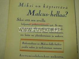 Malcus Hella (Ab Malcus Holmquist, Halmstad) -myyntiesite