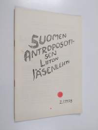 Suomen Antroposofisen liiton jäsenlehti 2/1978