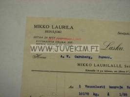 Mikko Laurila, Seinäjoki 25.9.1920 -asiakirja
