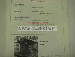 Koivisto Juhla 31.7.-1.8.1971 Turussa -ohjelmavihko