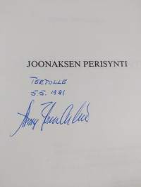 Joonaksen perisynti (signeerattu)