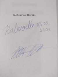 Kohtalona Berliini (signeerattu, tekijän omiste)