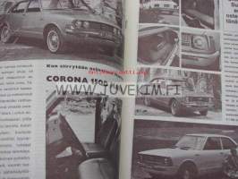 Automies 1971 nr 2 -asiakaslehti, Toyota Corona 1500 Mark I, Terhi-veneet 1971 mallisto mm. 520, 600 Fiskari, Terhi perämoottorit, Vire-moottori, Kone-Diesel, ym.