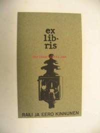 Ex libris  Raili ja Eero Kinnunen