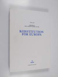 Utkast till fördrag om upprättande av en konstitution för Europa : antaget med konsensus av Europeiska konventet den 13 juni och 10 juli 2003; överlämnat till eur...