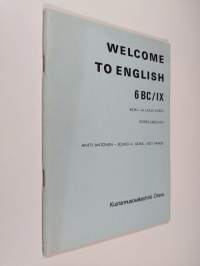 Welcome to English 6 BC/IX