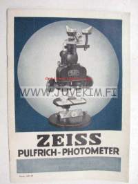 Zeiss Pulfrich-photometer -esite