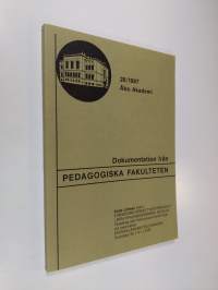 Forskning kring tvåspråkighet i den finlandssvenska skolan : föredrag och diskussionsinledningar vid seminariet Svensklärarutbildningen 30.1.-31.1.1987
