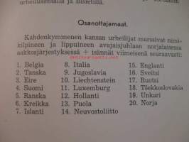 Kaksikymmentä kansaa kamppaili. (EM Oslo 1946)